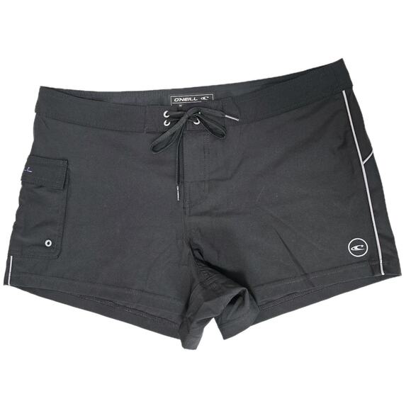 O'Neill Hyperfreak Board Shorts Juniors Women's Size 11 Black Surf Beach Stretch - Picture 1 of 9